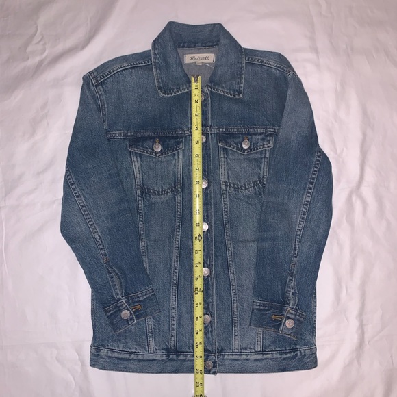 ✨NWT Madewell The Jean Jacket in Medford Wash - Picture 7 of 8